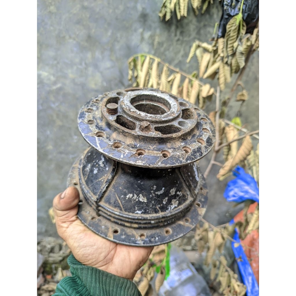 Tromol Belakang Yamaha Dt 100, Dt 125 original bahan