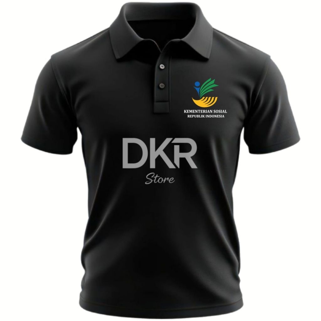 BAJU KEMENSOS KEMENTERIAN SOSIAL RI POLO TSHIRT KEMENSOS KEMENTERIAN SOSIAL RI BAJU BERKERAH KEMENSO