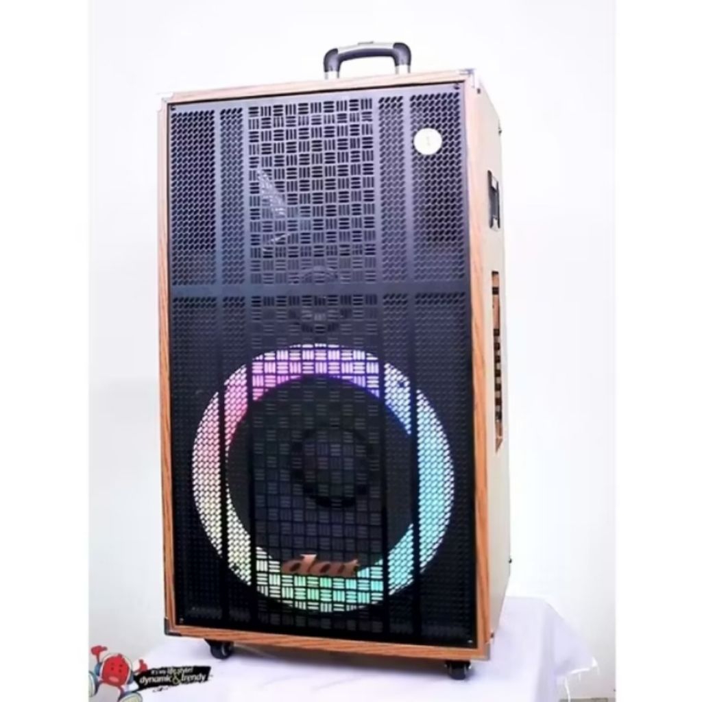 SPEAKER AKTIF TROLLEY 15 INCH DAT TWS 15 TWS15 TWS-15 BLUETOOTH