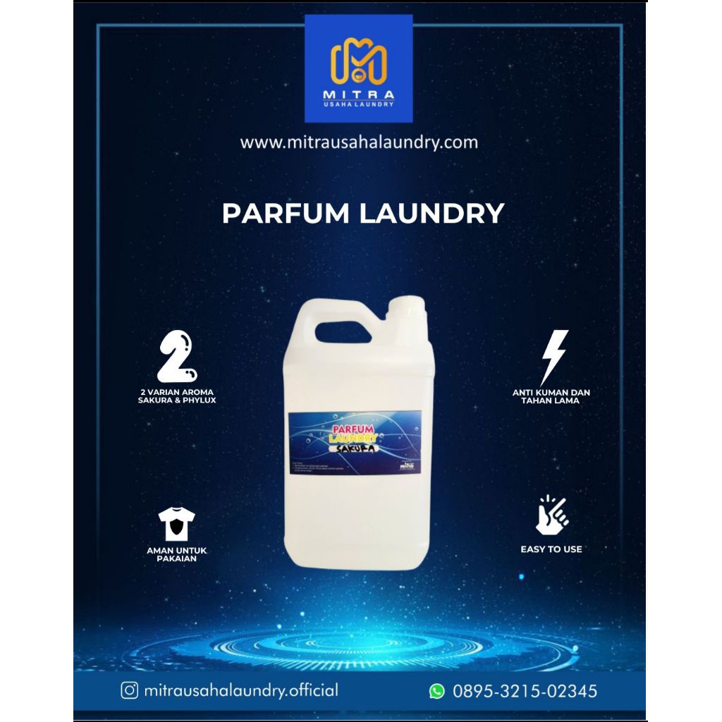 PARFUM LAUNDRY WANGI TAHAN LAMA 1 LITER