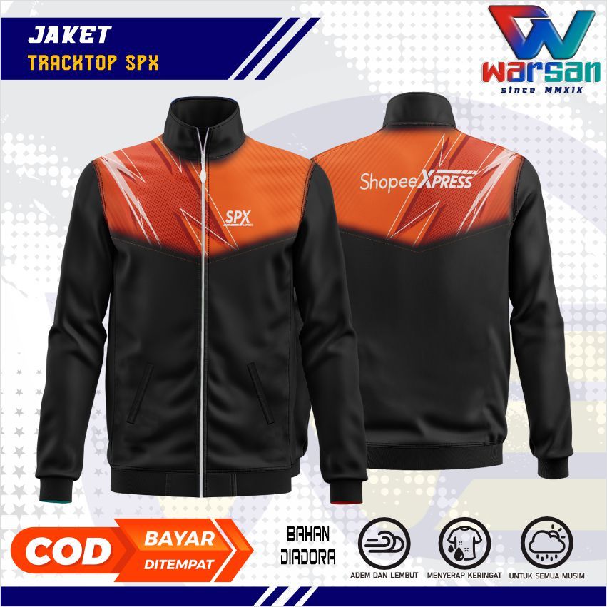 JAKET OLAHRAGA SPX / JAKET TRACKTOP SPX DIADORA / TRACKTOP SPX WARSAN