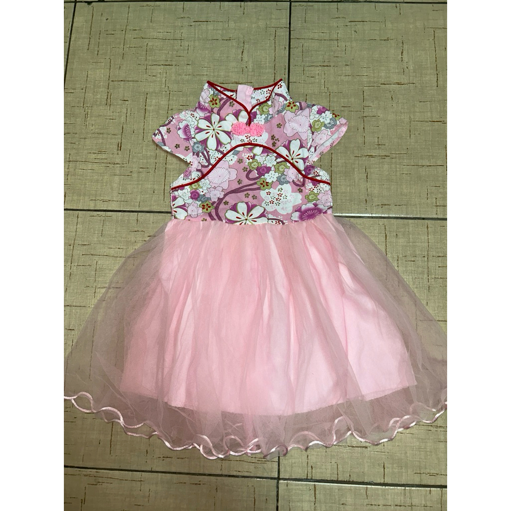 Dress Cheongsam Anak Perempuan