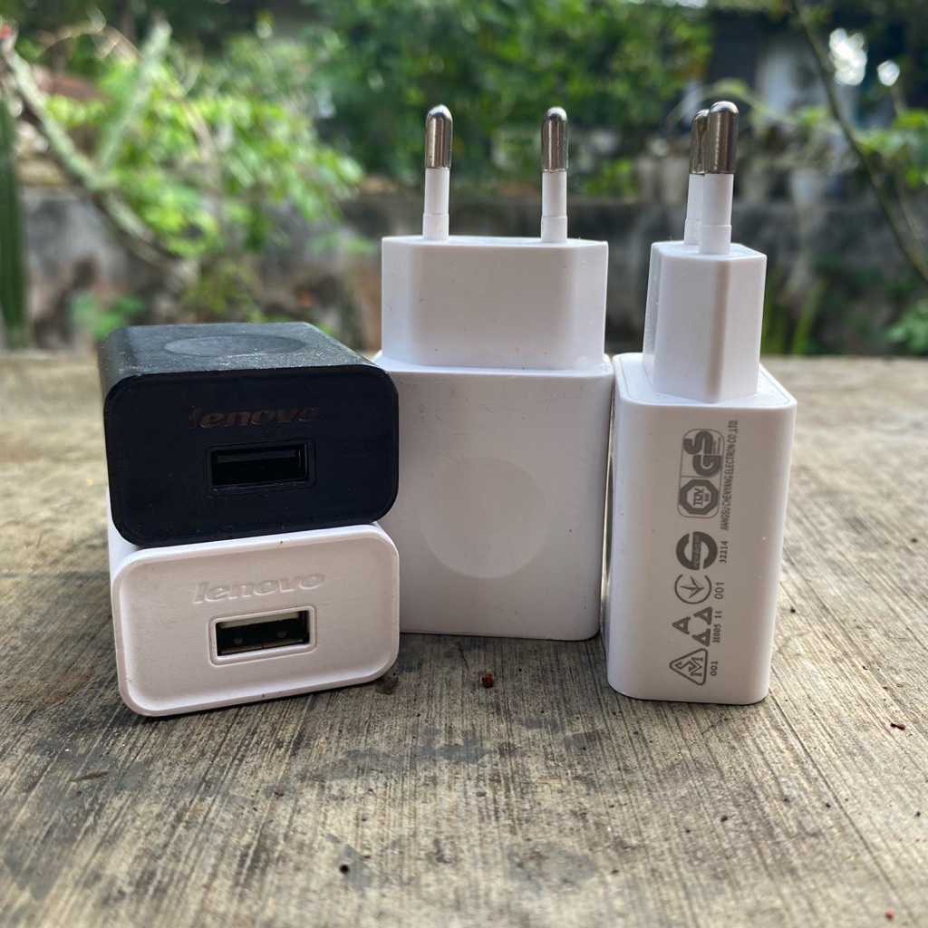 Adaptor Lenovo 1A Tam original bawaan HP asli bekas copotan langsung box hpnya
