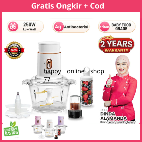 Mecoo Blender Bumbu - Multi Blender Mini Meco 5 in 1 Chopper