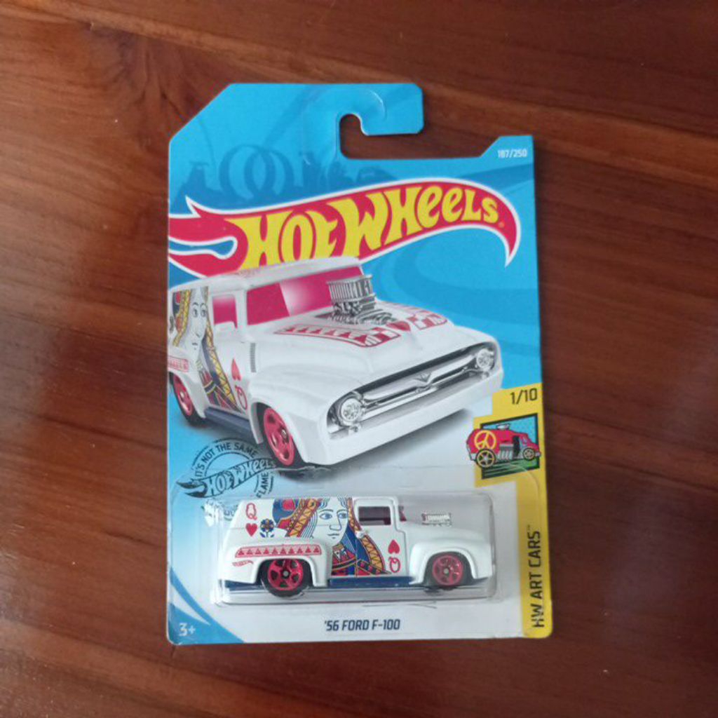 hotwheels hw art cars 56 ford f-100