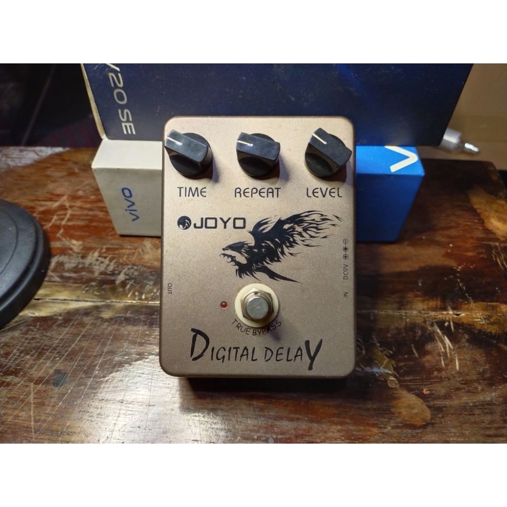 PEDAL EFEK GITAR DELAY JOYO DIGITAL DELAY 97% SUPER MULUS Efek Gitar Stompbox Efek Gitar Analog Efek