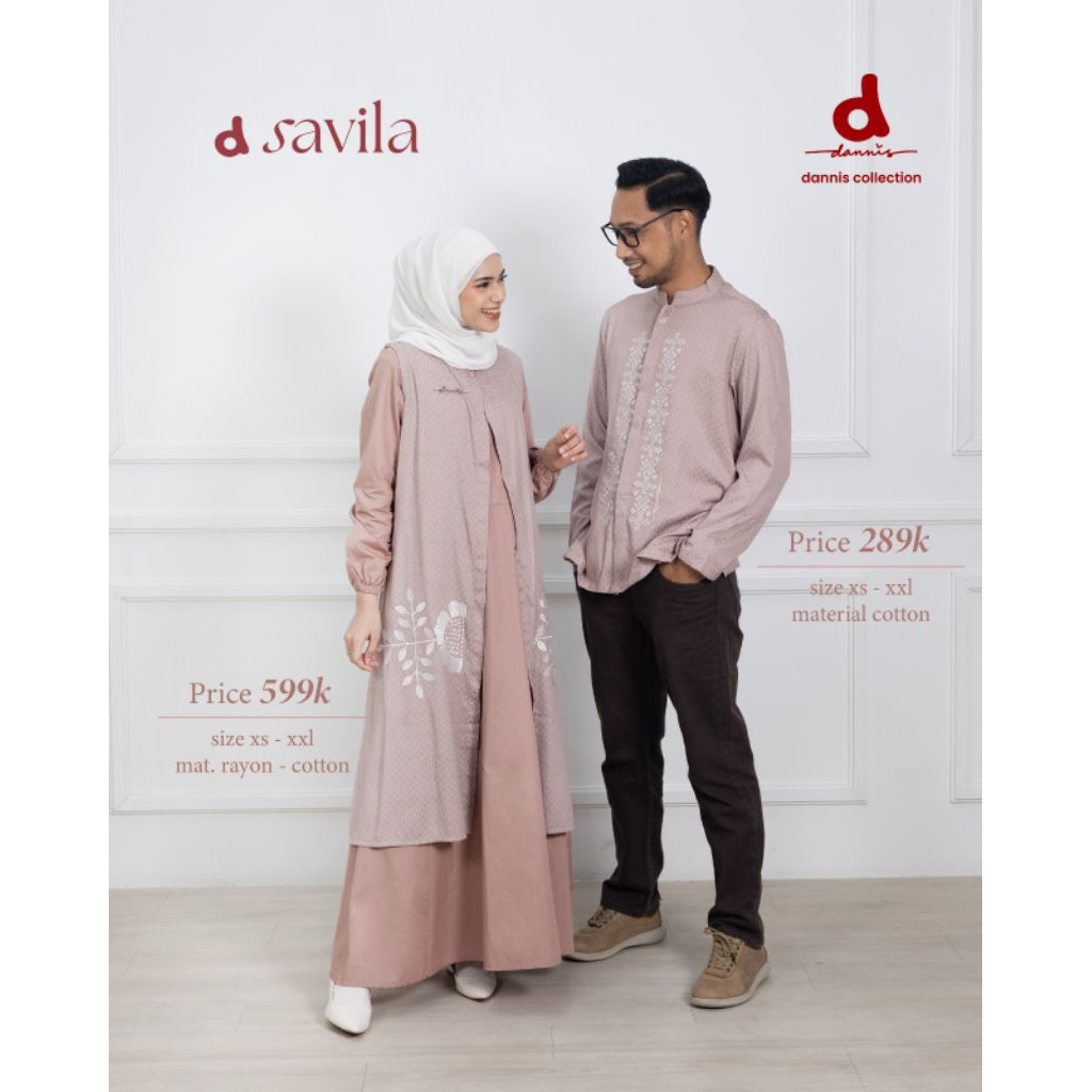 gamis dannis D'Savila terbaru/gamis wanita dewasa by dannis collection