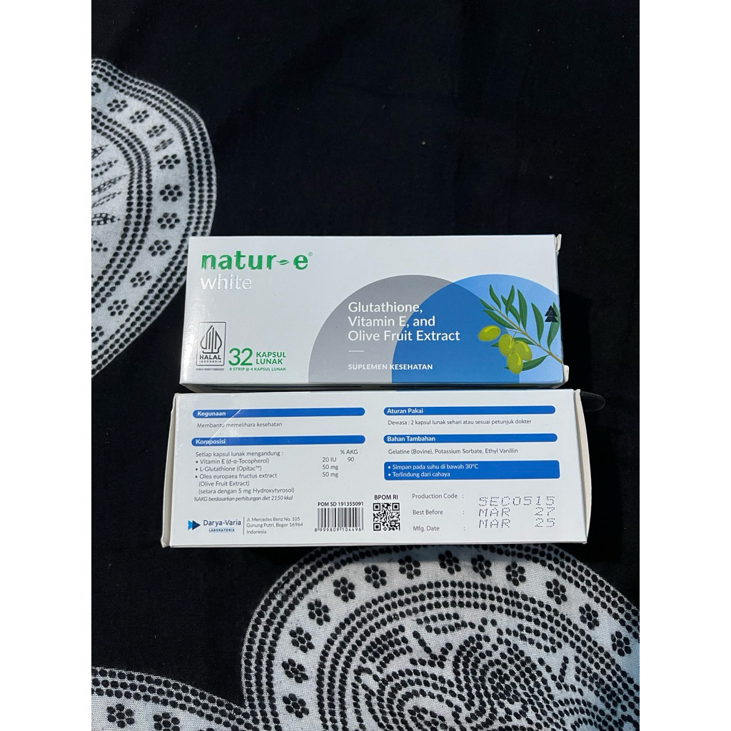 NATUR-E WHITE 32 Kapsul