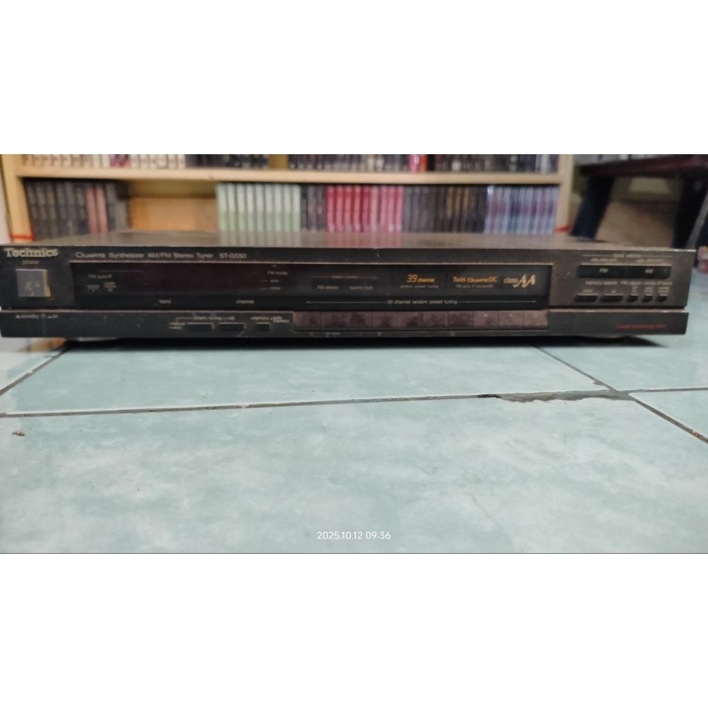Tuner Digital FM-AM TECHNICS ST-G550 Stereo Class AA