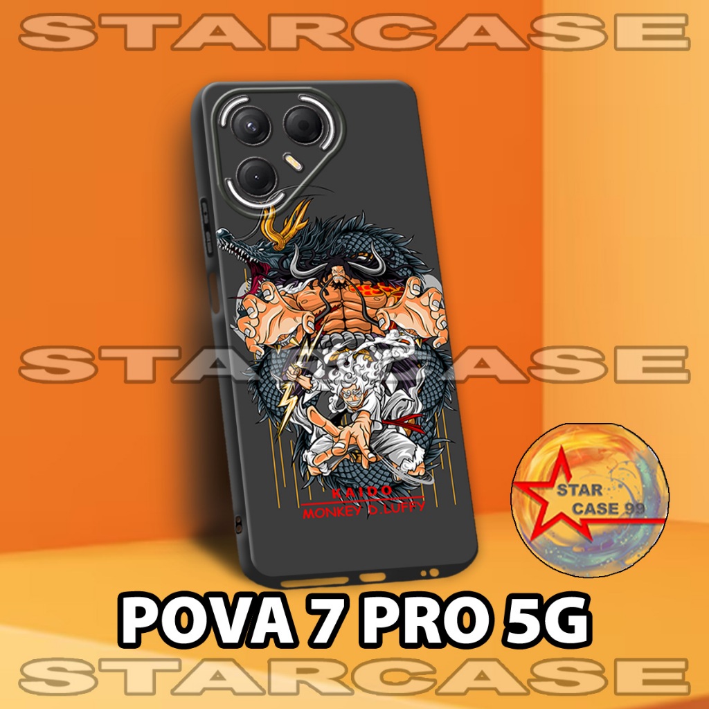 Softcase karet tecno pova 7 pro 5g 2025 - s33-case tecno pova 7 pro 5g-casing tecno pova 7 pro 5g-si
