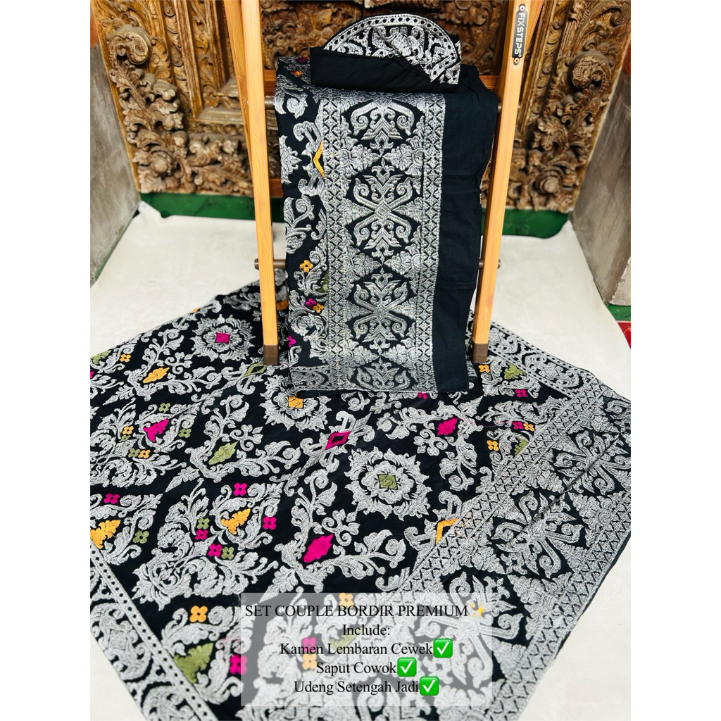 DONA KEBAYA BALI // SET COUPLE BORDIR PREMIUM