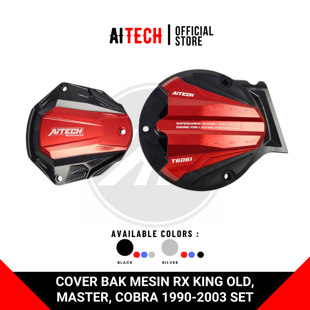 Cover Bak Mesin Rx King Old, Rx King Cobra, Master Tahun 1990-2003 Set Aitech