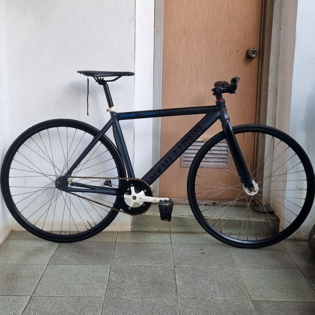 wts fullbike fixie soloist 77 size 50 doltrap. alloy.