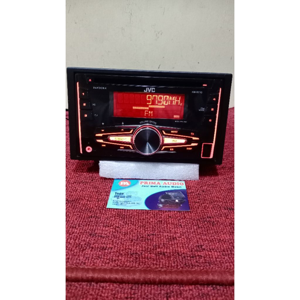 Head unit JVC KW-R710, original honda