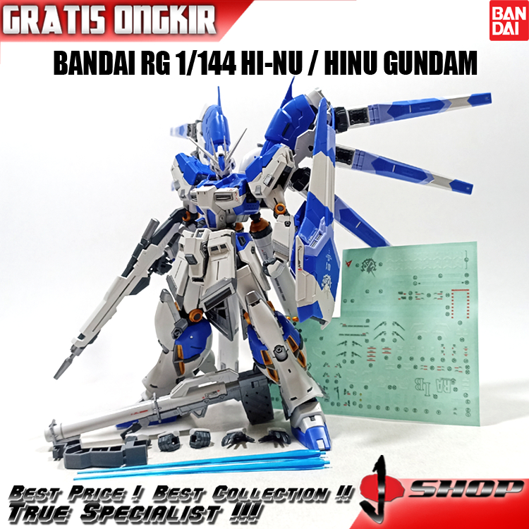 BANDAI RG 1/144 HI-NU  HINU GUNDAM RG369