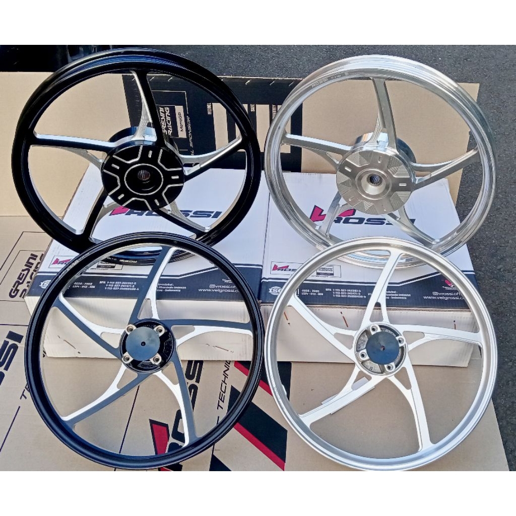 VELG PELAK RACING V ROSSI SAMURAI RING 17 BEAT KARBU BEAT FI SCOOPY KARBU SCOOPY FI BEAT ESP SCOOPY 