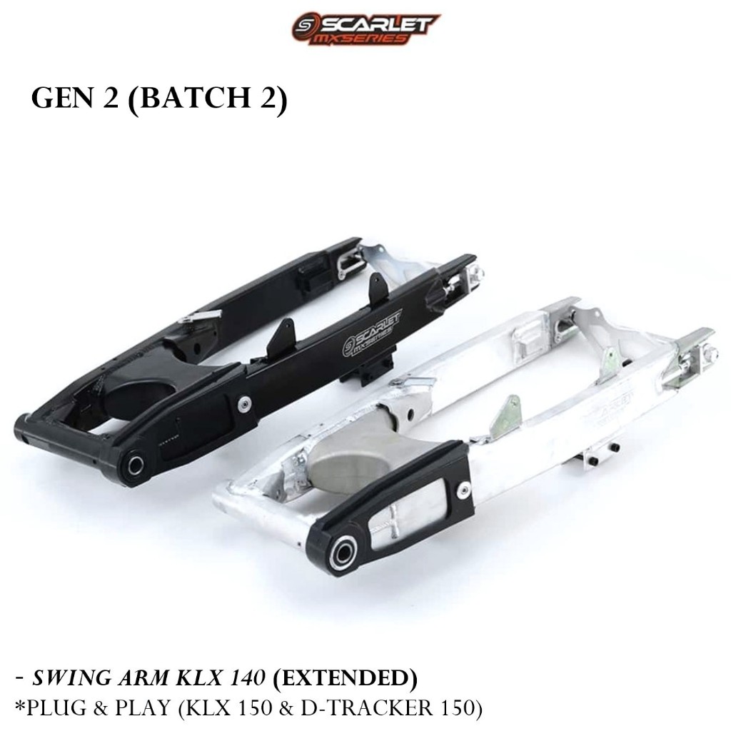 Swing Arm SCARLET KLX 140 PNP KLX 150 DTRACKER 150 Swing Arm Aluminium KLX 150