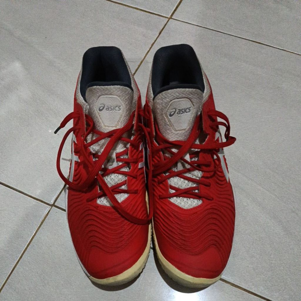 Sepatu Tenis Asics Novak Djokovic Warna Merah