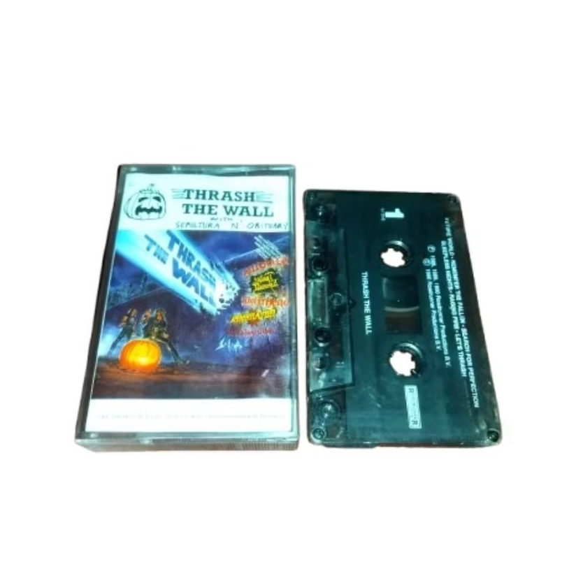 kaset pita Thrash the Wall (Sepultuta Obituary Atrophy)