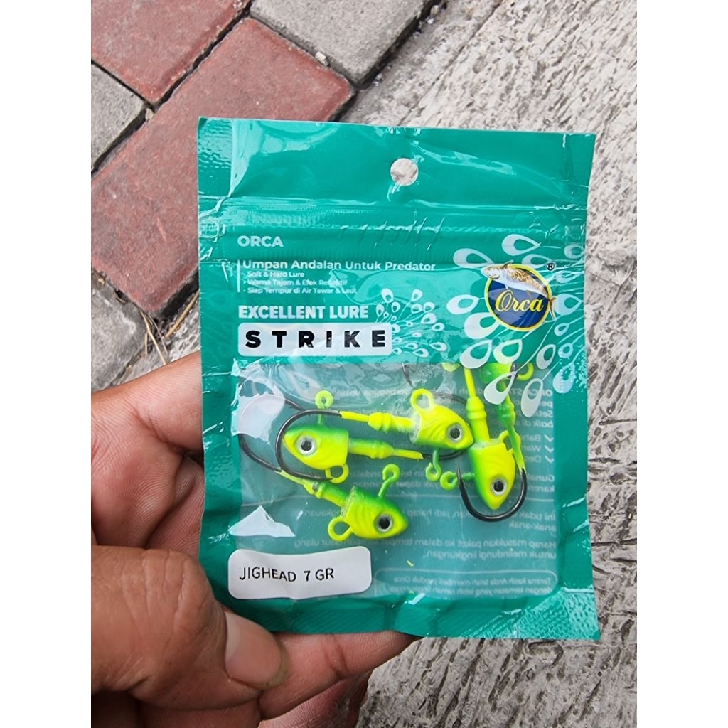 umpan orca jig head excellent lure