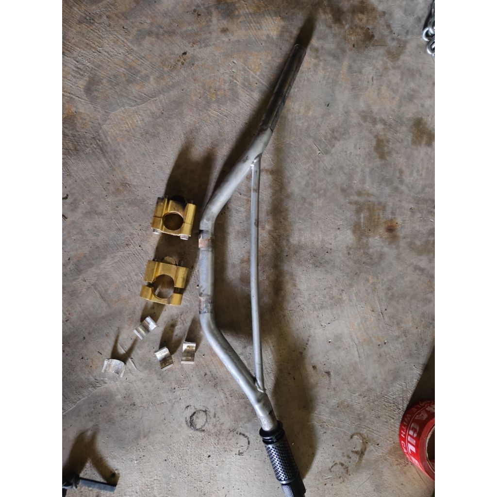 stang bebek trail set raizer peninggi stang