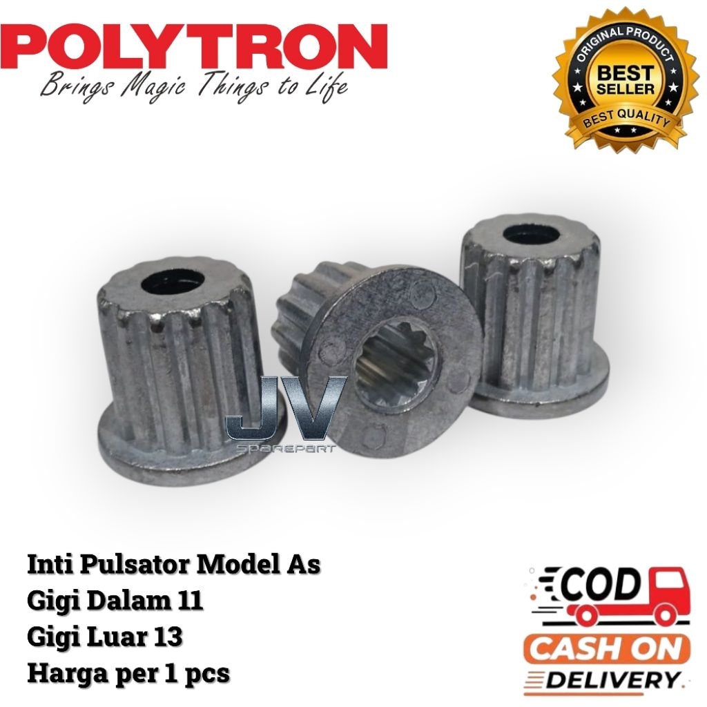 INTI PULSATOR - GEAR PULSATOR MESIN CUCI POLYTRON AS GIGI 11