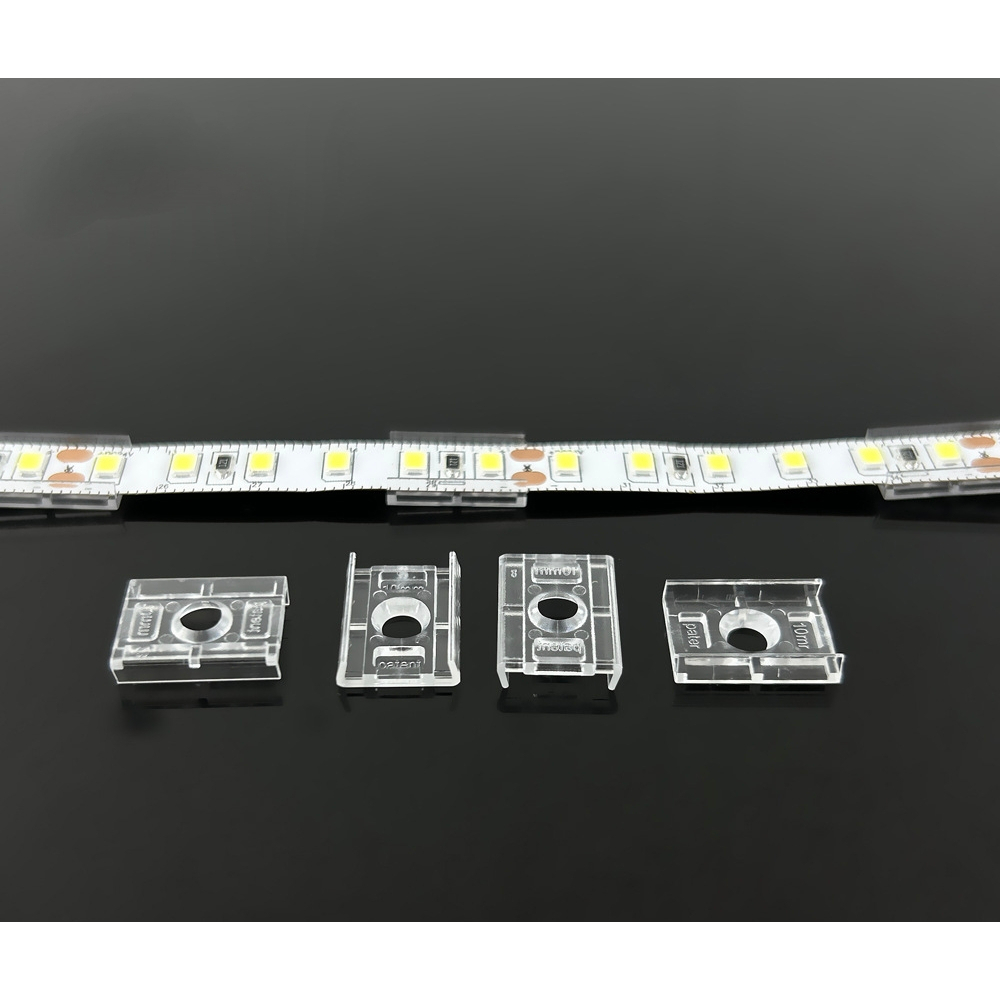 10pcs Klem Lampu Led Strip Transparan Klem Kabel Lampu Led Strip rapit lampu strip