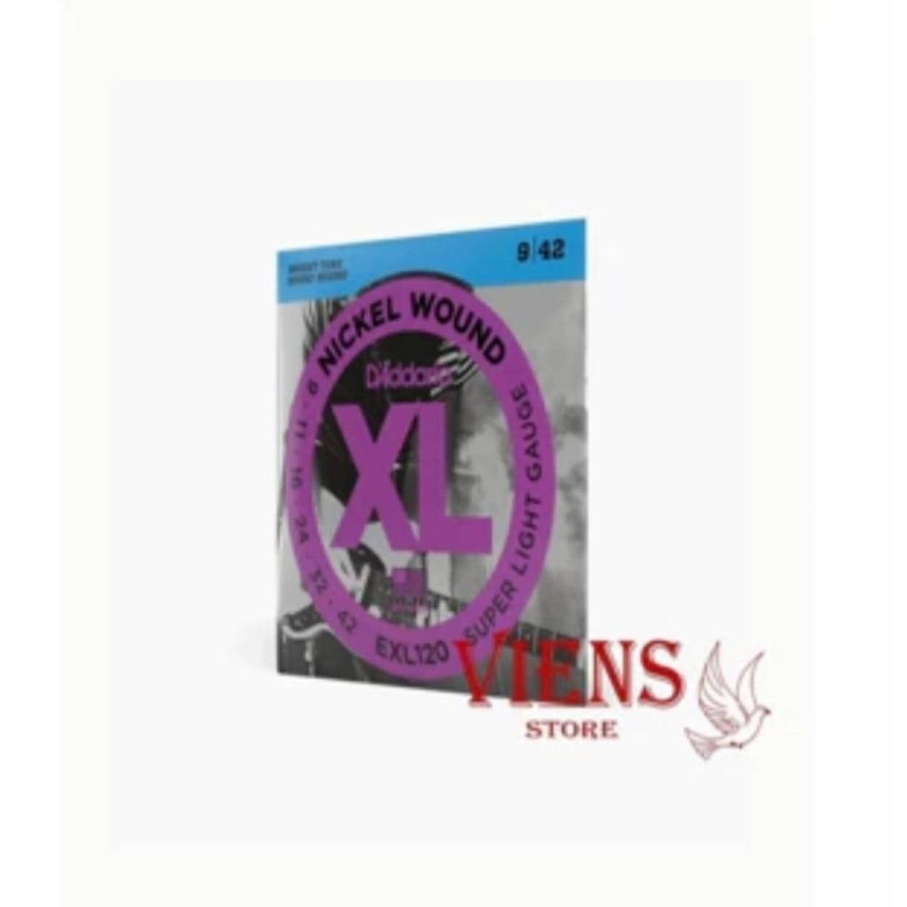 Senar Gitar elektrik d'addario daddario D'ADDARIO EXL120