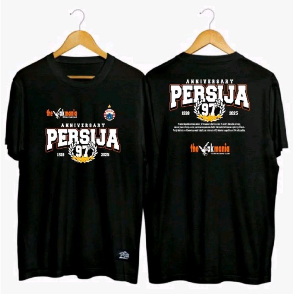 TSHIRT KAOS SUPORTER PERSIJA ANNIVERSARY 97