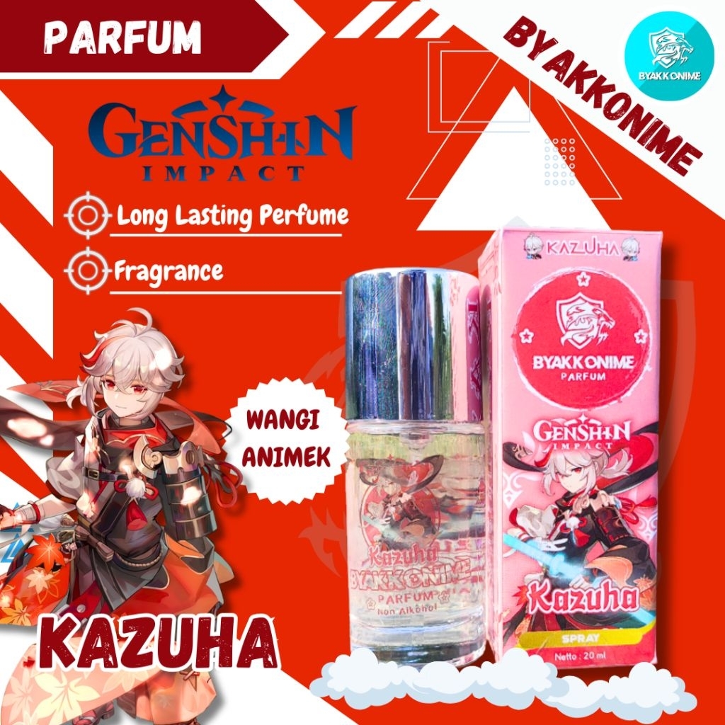 GENSHIN IMPACT PARFUM (20ml) - Perfume Kazuha Genshin Impact | BYAKKONIME PARFUMERY