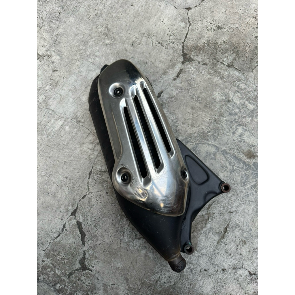 KNALPOT VESPA MATIC S SPRINT PRIMAVERA IGET ORIGINAL SECOND COPOTAN MULUS LEHER