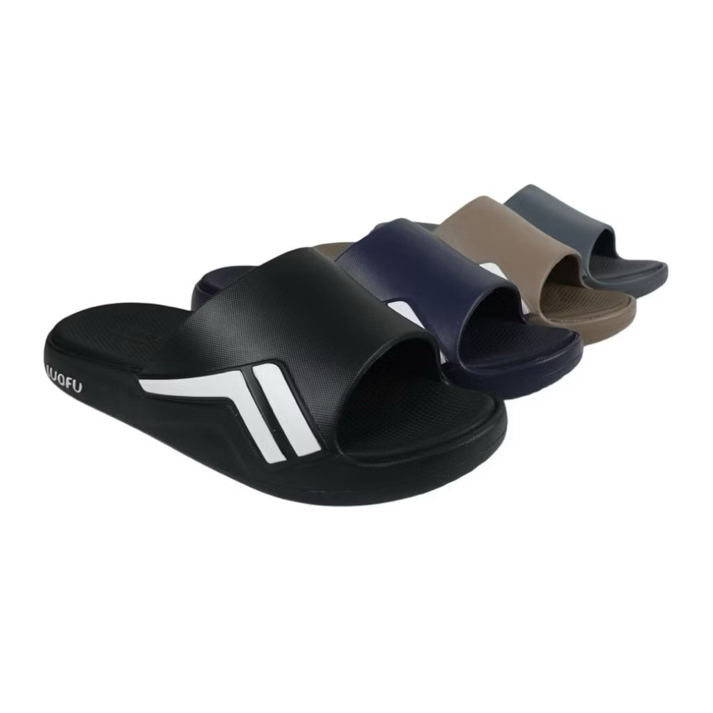 Sandal Selop Karet Pria Luofu - E6213