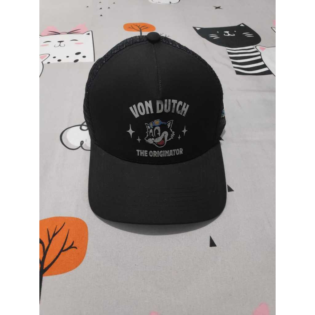 Topi Von Dutch Original Trucker 1112 Unisex - Ori Mall, Logo Bordir Premium