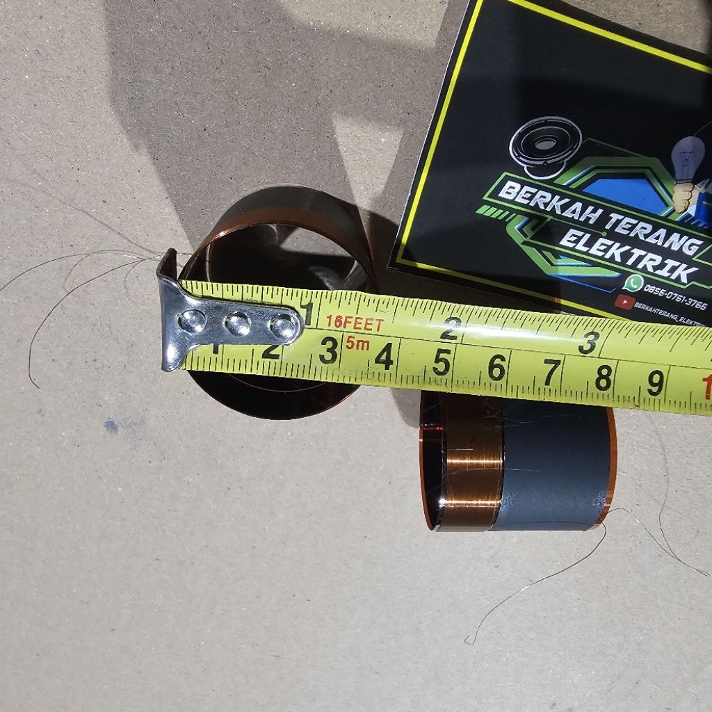 Spul speaker 35,5mm tembaga murni