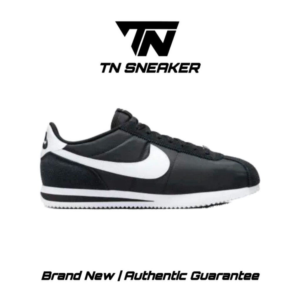 Nike Cortez Textile Black White