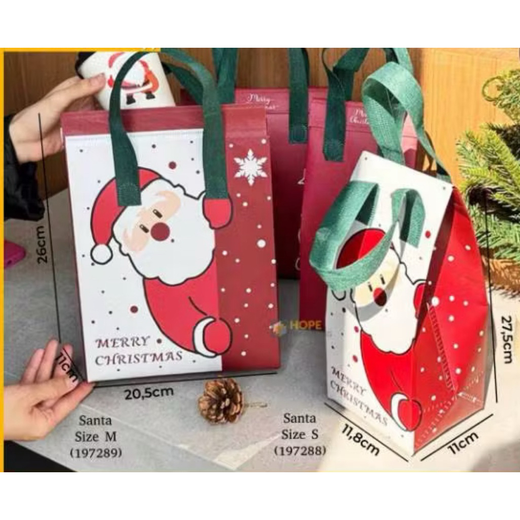 Tambahan Cooler Bag Natal Merry Christmas Happy New Year - Christmas Hampers Golden Broth by Mama Mi