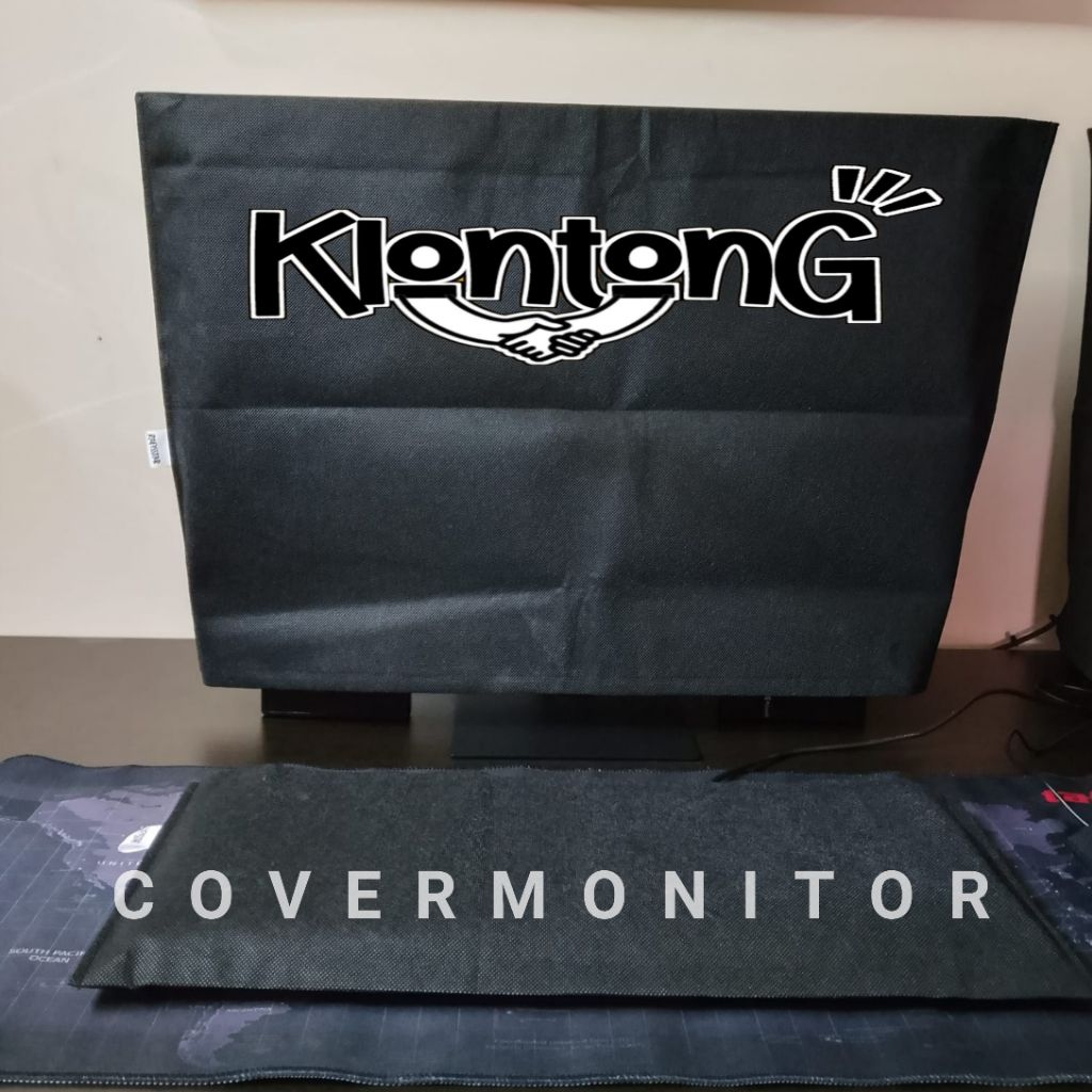 SARUNG MONITOR ANTI DEBU/COVER MONITOR ANTI AIR/PELINDUNG MONITOR  UKURAN 19/27 INCH