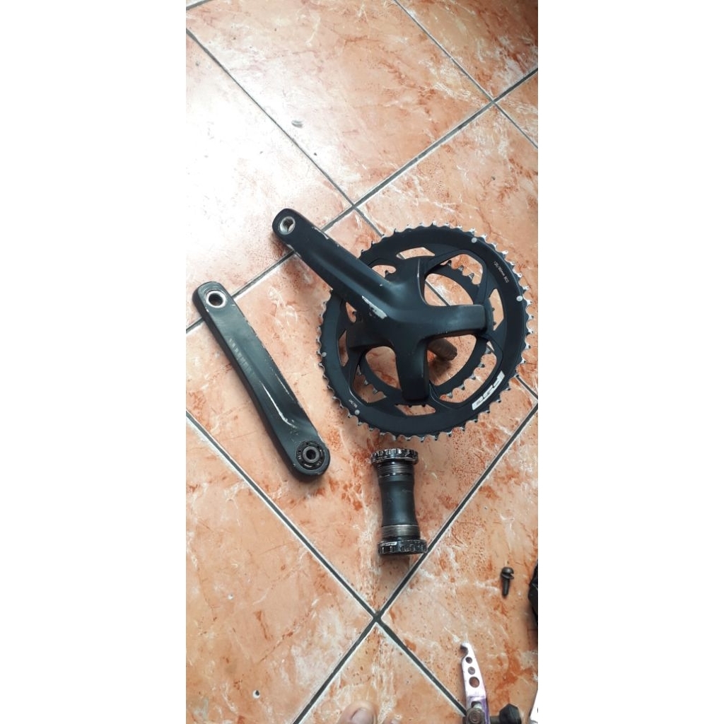 crank fsa 2speed road bike city bike gravel federal seli sepeda lipat minion