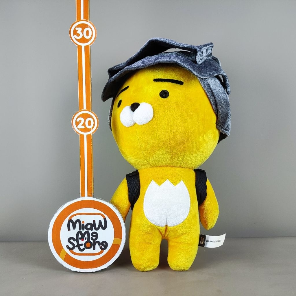 Boneka Rian Kostum Helm & Tas Level 3 Original Kakao X Game Plush