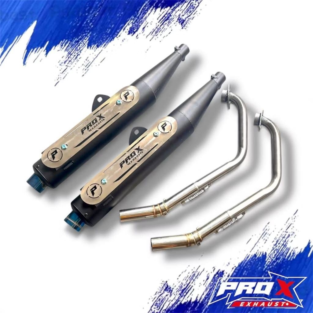 Knalpot Standar Racing Original "Pro X" MX 135 new MX 135 old MX King