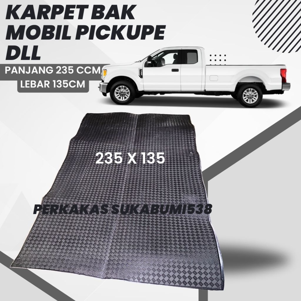 Karpet alas bak mobil pick up Daihatsu Grand max / alas mobil / karpet mobil / alas bak / karpet bak