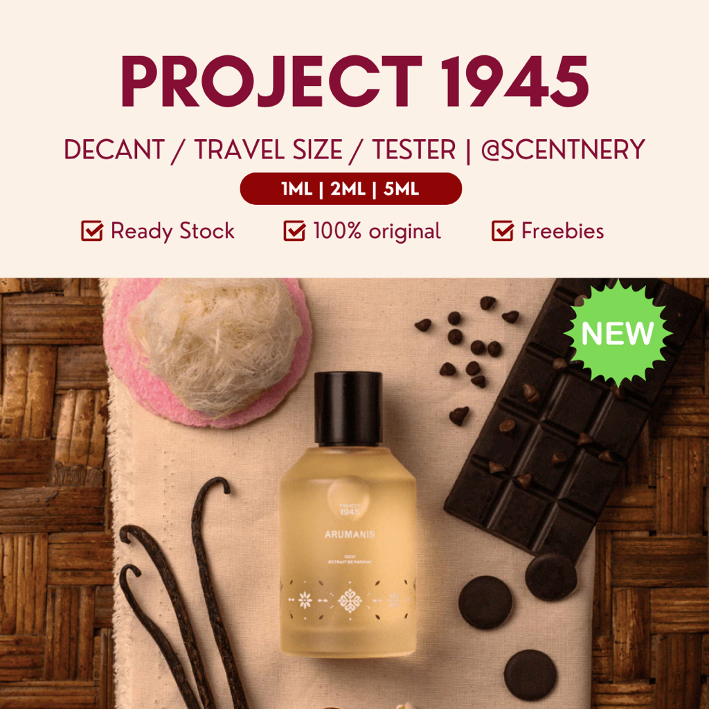 DECANT - Project 1945 Parfum | Arumanis Symphony of Borobudur Heiress of Minahasa Samosir Bamboe Roe