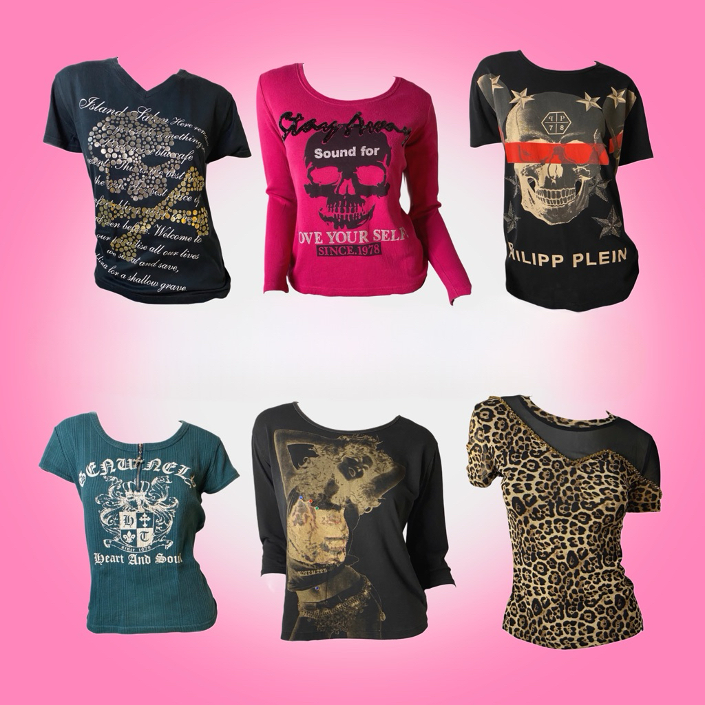 [ UPDATE ] Grunge 2000s Top | street wear Y2k