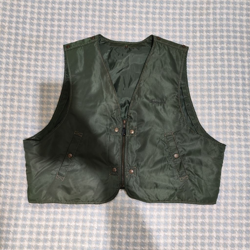 rompi vest pria world spinash size XL oversize cakep