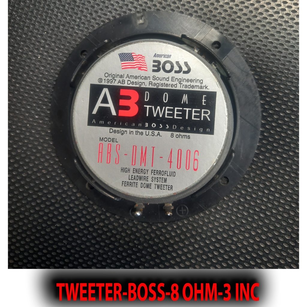 Tweeter Speaker American Boss ABS-DMT-4006 - ACR 9KH Super Dome Tweter second