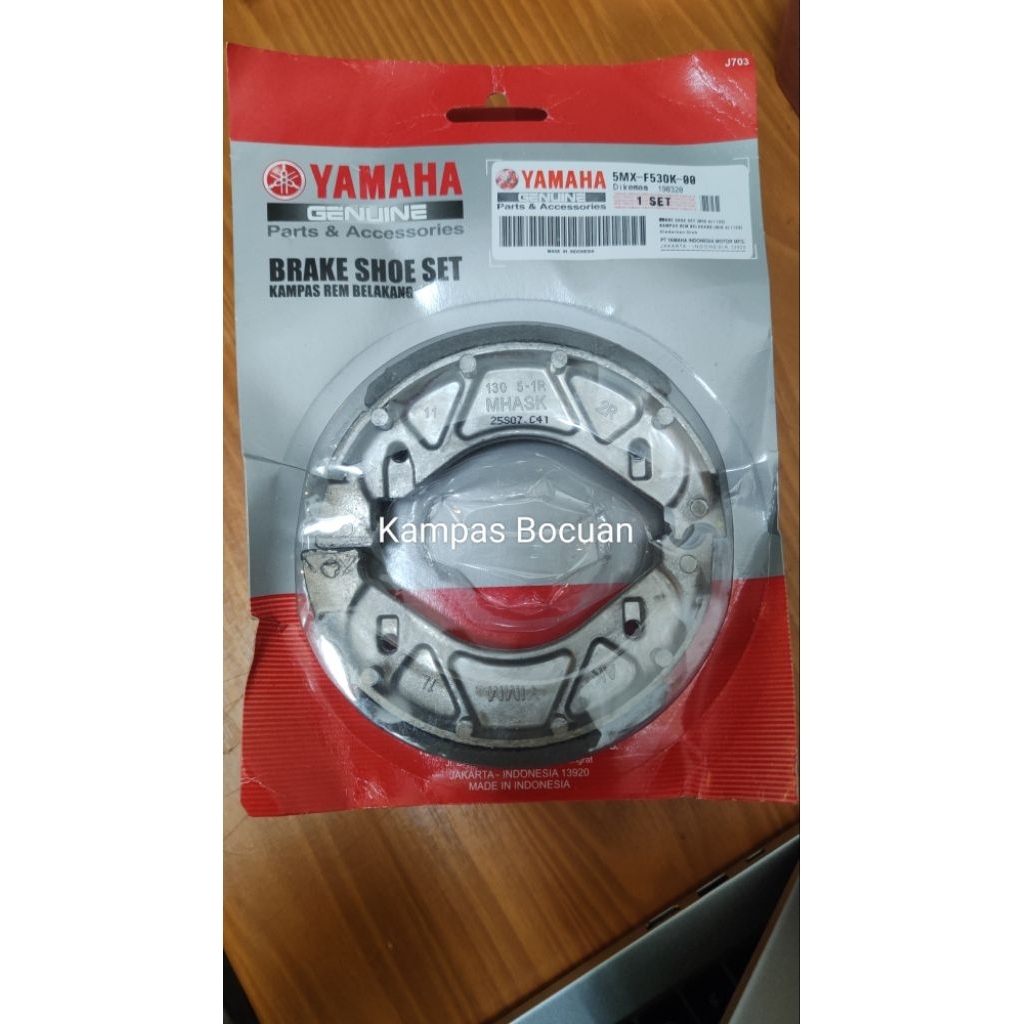 Kampas Rem Belakang Yamaha 5MX-F530K-00
