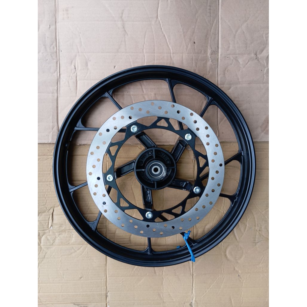 velg bagian depan Yamaha Vega r palang Fu non ori no breket cakram