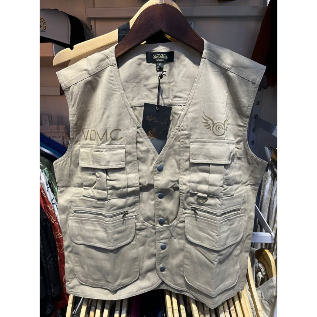 VON DUTCH 1546 VEST KHAKY