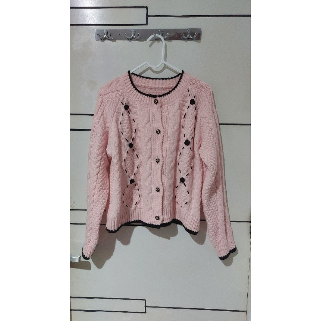 cardigan pink