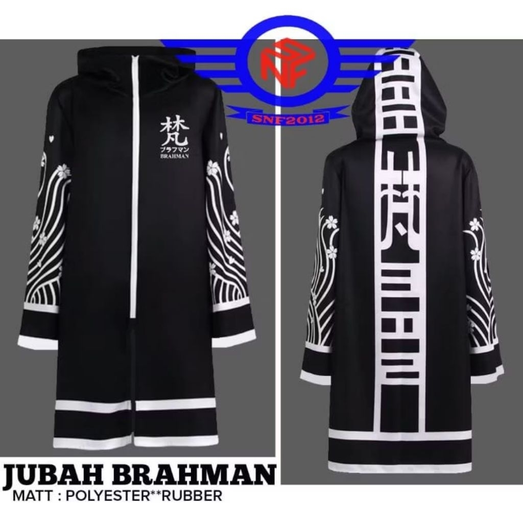 Jaket Jubah Anime Brahman Kawaragi Senju Tokyo Revenger